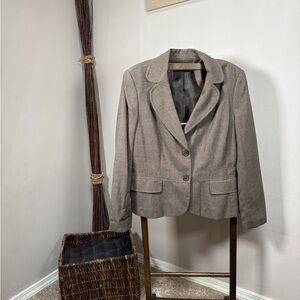 Ann Taylor Brown Blazer